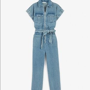 BNWT Exclusive Ladygang x Express Denim Jumpsuit